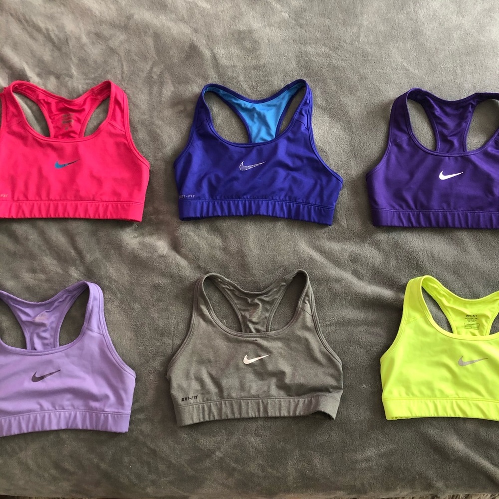 Nike Dri-Fit Sports Bra (GRAY SOLD)